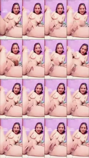 Bokep Indo Bocil Elus-elus Memek di Lantai